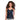 BLUSA DE TIRAS EN SATÍN CON ENCAJE AZUL NOCTURNO