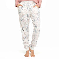 PANTALÓN DE PIJAMA CON BOLSILLOS FUNCIONALES JARDIN ESTAMPADO