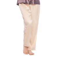 PANTALÓN DE PIJAMA EN SATÍN PERLA BRILLANTE