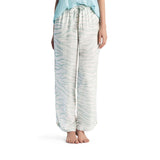 PANTALÓN DE PIJAMA ESTAMPADO ONDAS MENTA