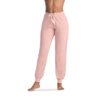 PANTALÓN DE PIJAMA CON BOLSILLOS CUARZO ROSA