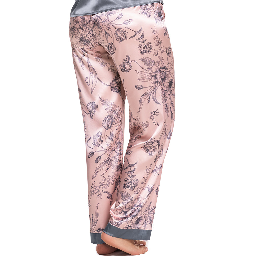 PANTALÓN DE PIJAMA CON PRETINA RESORTADA