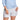 SHORT DE PIJAMA EN TEJIDO PLANO AZUL RAYAS