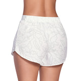 SHORT ELABORADA EN TEJIDO PLANO