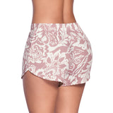 SHORT ELABORADA EN TEJIDO PLANO