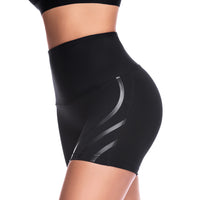 BIKER DEPORTIVO DE TIRO ALTO CON ESTAMPADO LATERAL NEGRO