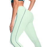 LEGGINS DEPORTIVOS DE TIRO ALTO CON PRETINA ANCHA