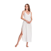 VESTIDO SALIDA DE BAÑO CRUDO LUREX