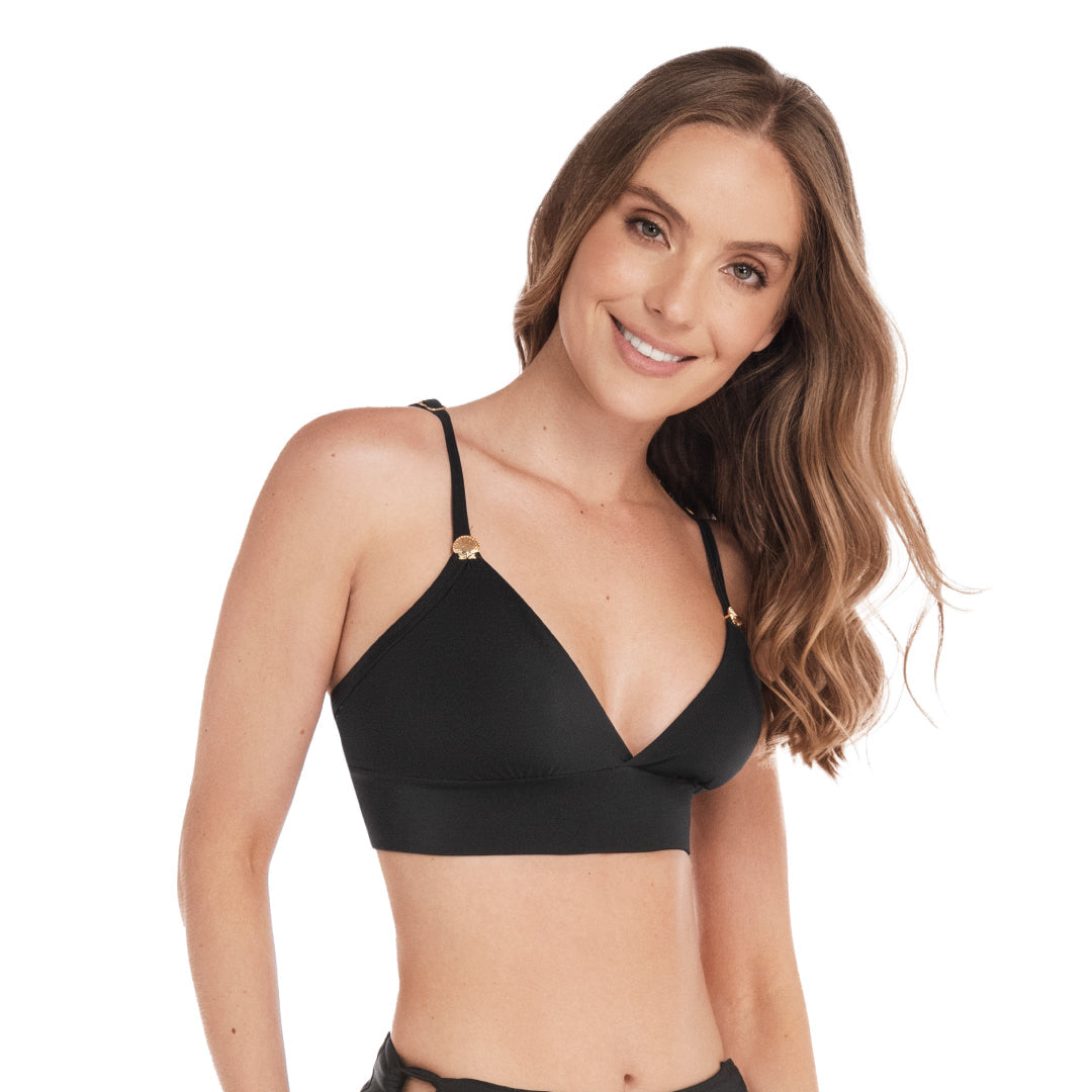 TOP DE VESTIDO DE BAÑO CON CARGADERAS GRADUABLES