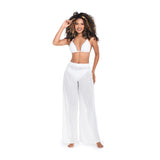 TOP DE BAÑO SILUETA TRIANGULAR CON BORDADO ARTESANAL