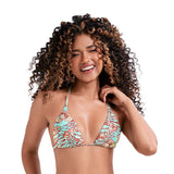TOP TRIANGULAR DE VESTIDO DE BAÑO PARA MUJER AGUA TERRA