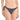 PANTY DE VESTIDO DE BAÑO CON RECOGIDO EN POSTERIOR AZUL NAUTICO EST