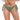 PANTY DE VESTIDO DE BAÑO CON ELÁSTICO EN POSTERIOR VERDE PINO