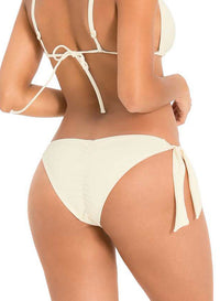 PANTY DE VESTIDO DE BAÑO CON RECOGIDO EN POSTERIOR