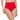 PANTY DE VESTIDO DE BAÑO CON POWERNET ROJO VIBRANTE