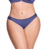 PANTY DE VESTIDO DE BAÑO CON MACRAMÉ EN LATERALES AZUL LAVANDA
