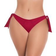 PANTY DE BAÑO DRAPEADO EN DELANTERO VINO IMPERIAL