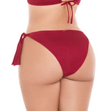 PANTY DE BAÑO DRAPEADO EN DELANTERO