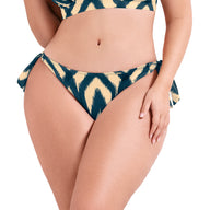 PANTY LATINO DE VESTIDO DE BAÑO PARA MUJER HABANO GEOMETRICO