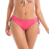 PANTY DE VESTIDO DE BAÑO CON SILUETA CULOTTE FUCSIA CONFITE