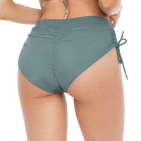 PANTY DE VESTIDO DE BAÑO CON LATERALES AJUSTABLES
