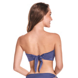 TOP DE VESTIDO DE BAÑO CON ESPALDA PARA ANUDAR