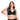 TOP DE VESTIDO DE BAÑO CON BRACHE DE 3 NIVELES NEGRO