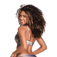 TOP DE VESTIDO DE BAÑO CON BRACHE DE 3 NIVELES