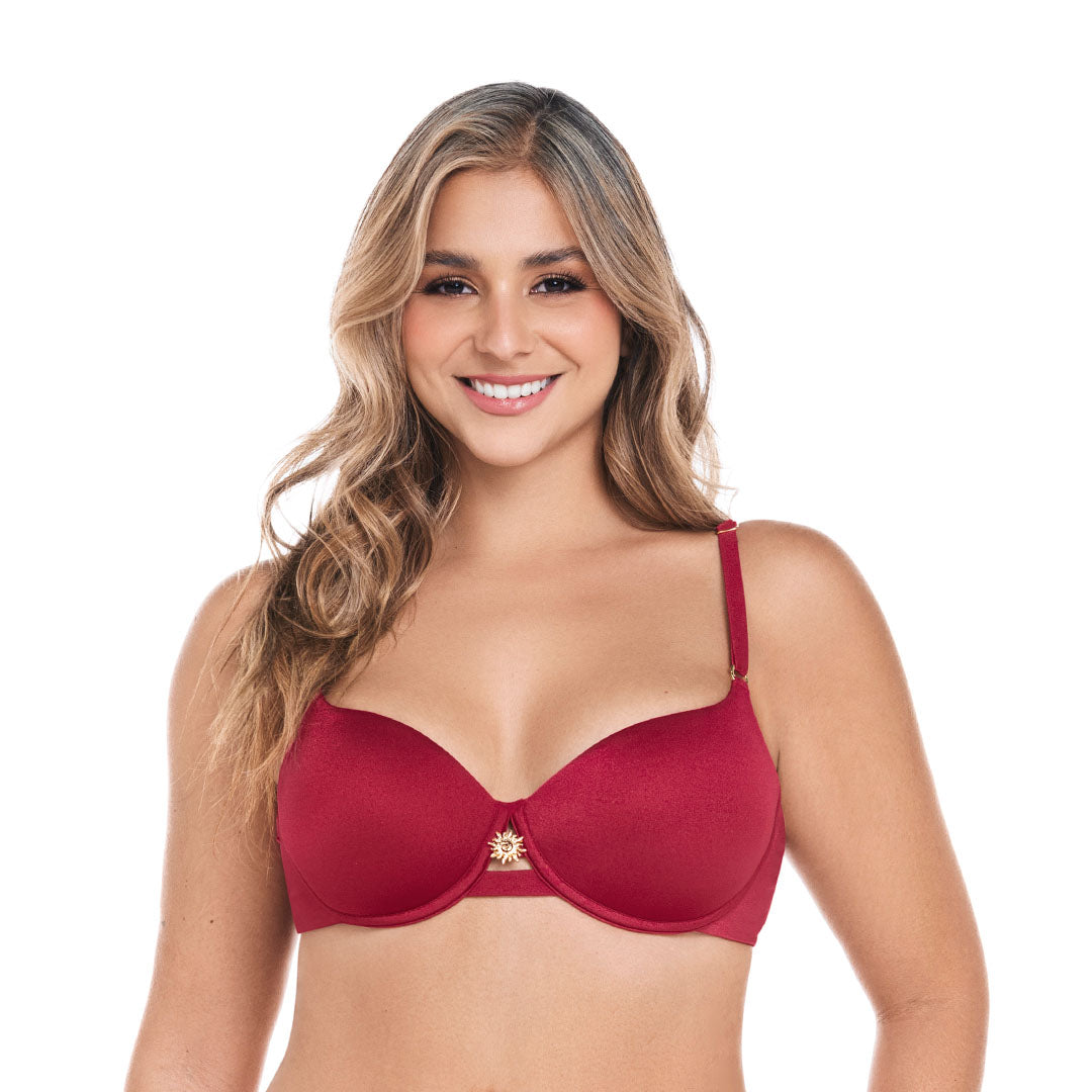 TOP DE BAÑO CON ACCESORIO EN CENTRO DELANTERO VINO IMPERIAL